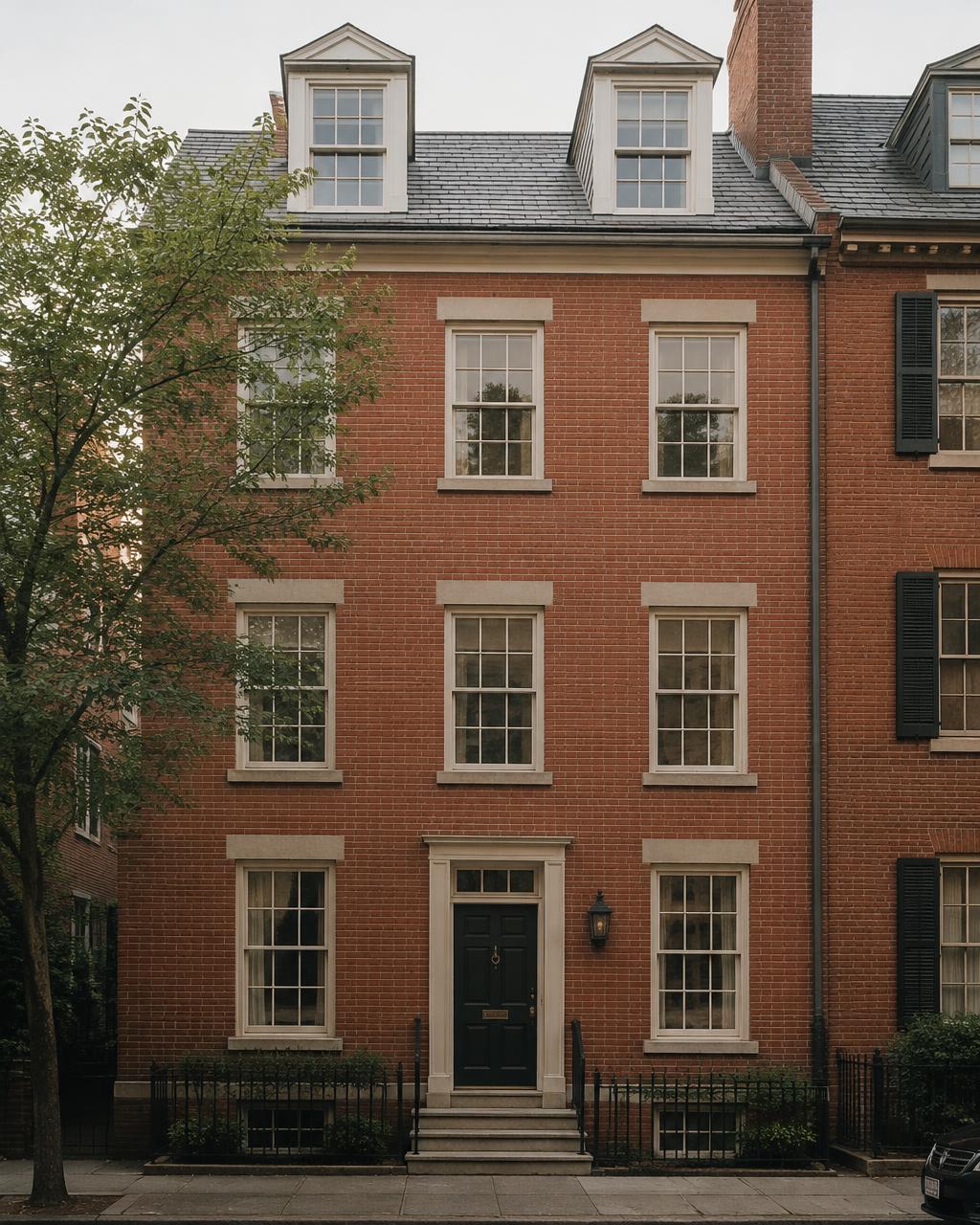 Charlton Street, Federal townhouse